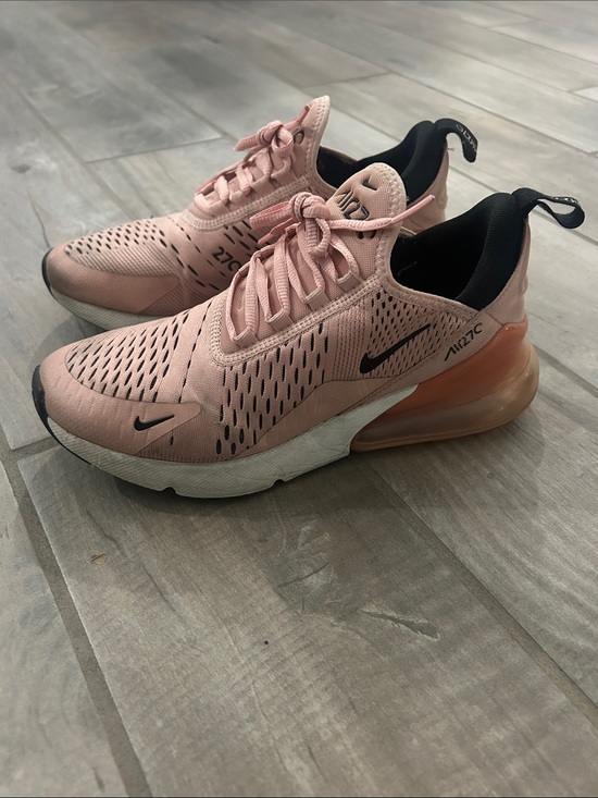 Nike Shoes - Nike Women's Air Max 270 Peach/Pink Athletic Sneakers